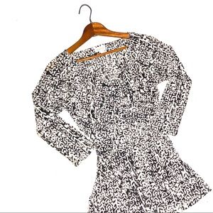 Anthropologie Meadow Rue Faux Wrap Top